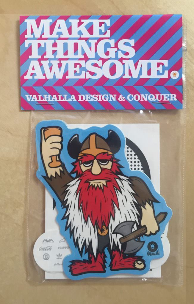 Valhalla Design & Conquer - Promotional Sticker Pack