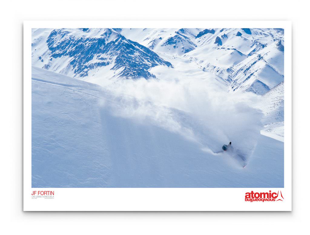 Atomic Snowboarding - Promotional Poster (JF Fortin)
