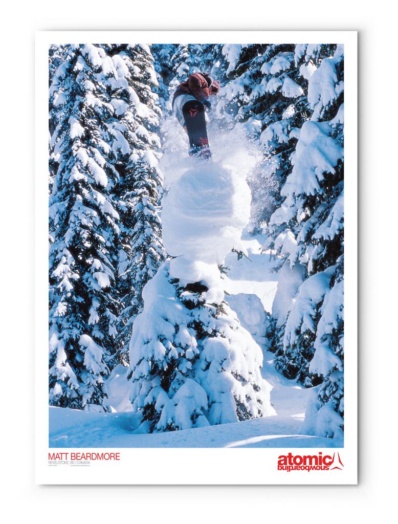 Atomic Snowboarding - Promotional Poster (Matt Beardmore)